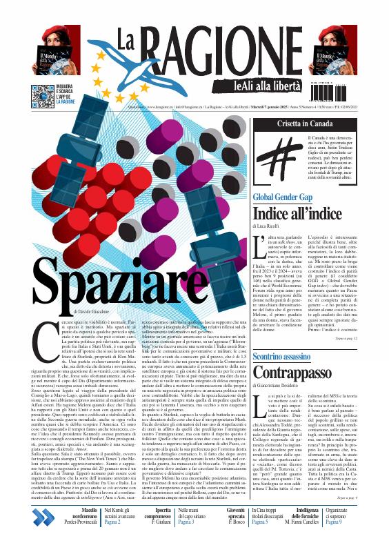 Prima-pagina-la ragione-oggi-edizione-di-oggi-20250107